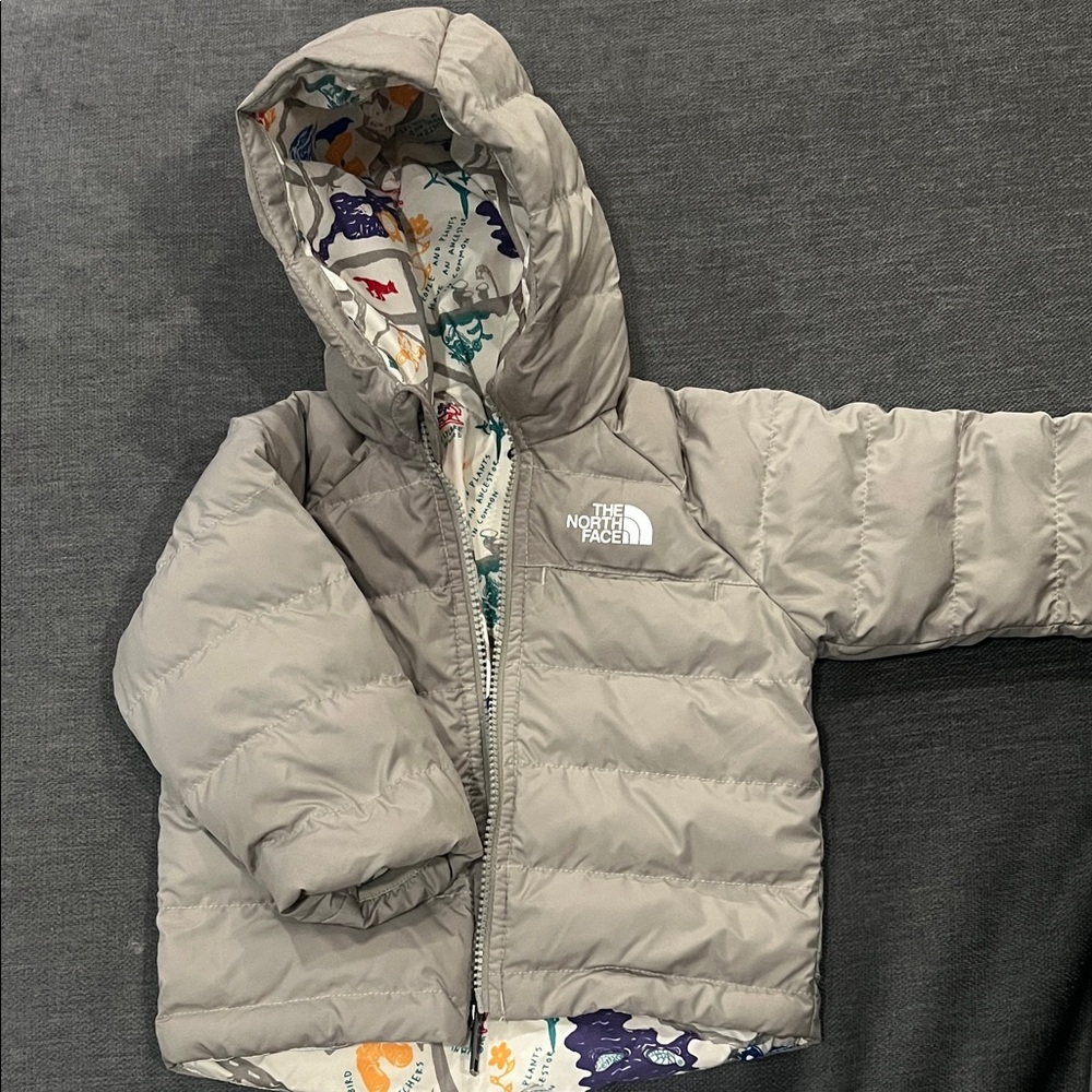 The North Face Reversible Hooded Puffer Jacket